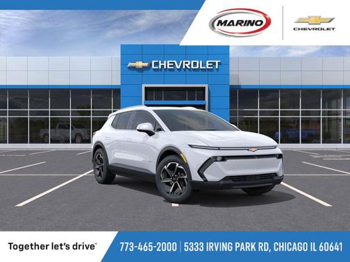 Summit White 2026 Chevrolet Equinox EV LT