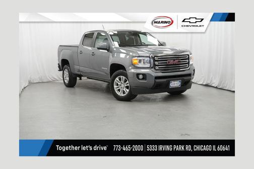 Satin Steel Metallic 2020 GMC Canyon SLE
