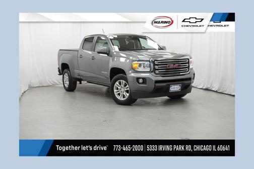Satin Steel Metallic 2020 GMC Canyon SLE