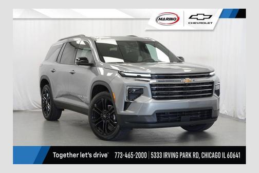 Sterling Gray Metallic 2026 Chevrolet Traverse LT