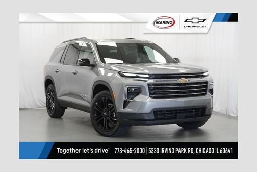 Sterling Gray Metallic 2026 Chevrolet Traverse LT