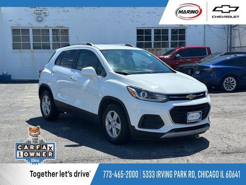 Summit White 2017 Chevrolet Trax LT
