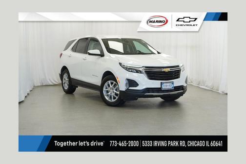 Summit White 2024 Chevrolet Equinox 1LT