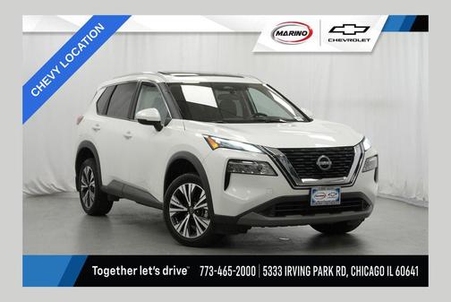 Pearl White Tricoat 2023 Nissan Rogue SV