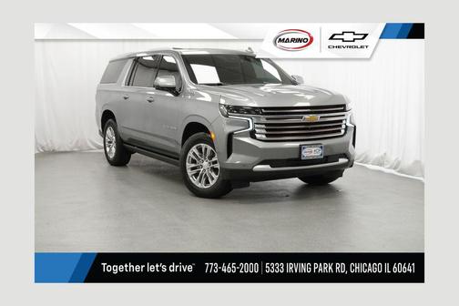 Sterling Gray Metallic 2023 Chevrolet Suburban 4WD High Country
