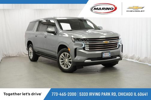 Sterling Gray Metallic 2023 Chevrolet Suburban 4WD High Country
