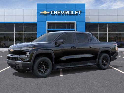Black 2026 Chevrolet Silverado EV LT