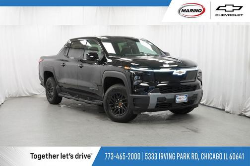 Black 2026 Chevrolet Silverado EV LT
