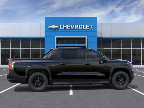 Black 2026 Chevrolet Silverado EV LT
