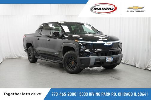 Black 2026 Chevrolet Silverado EV LT