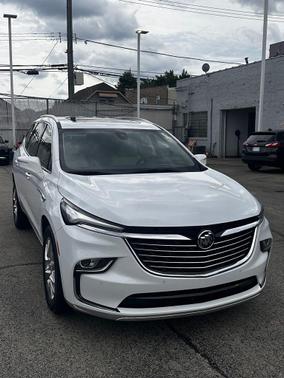 Summit White 2023 Buick Enclave Essence AWD