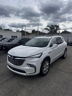 Summit White 2023 Buick Enclave Essence AWD