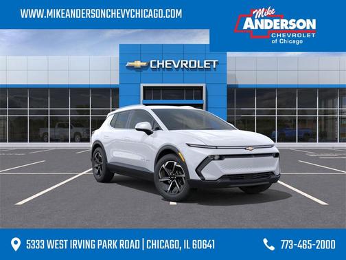 Summit White 2026 Chevrolet Equinox EV LT