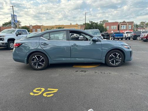 Atlantic Gray Metallic 2024 Nissan Sentra SV