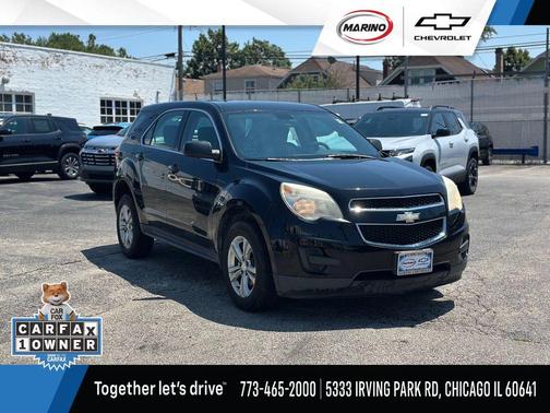 Black 2010 Chevrolet Equinox LS