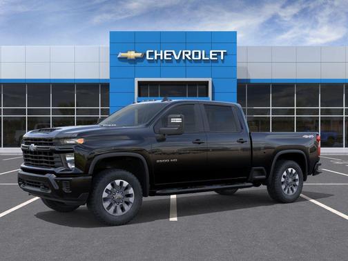 Black 2026 Chevrolet Silverado 2500 Custom