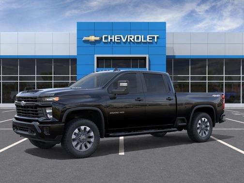 Black 2026 Chevrolet Silverado 2500 Custom