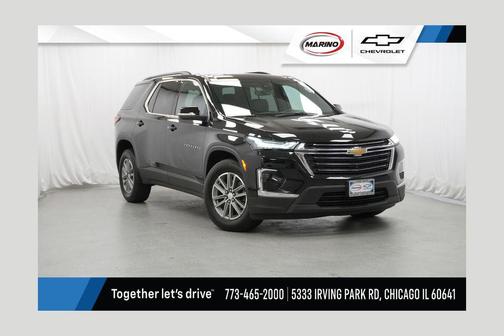 Mosaic Black Metallic 2023 Chevrolet Traverse LT Leather