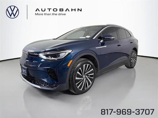Tourmaline Blue / Black Roof 2023 Volkswagen ID.4 Pro S Plus