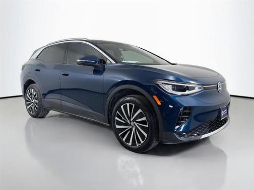Tourmaline Blue / Black Roof 2023 Volkswagen ID.4 Pro S Plus
