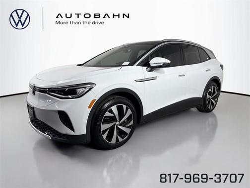 Glacier White / Black Roof 2022 Volkswagen ID.4 Pro S