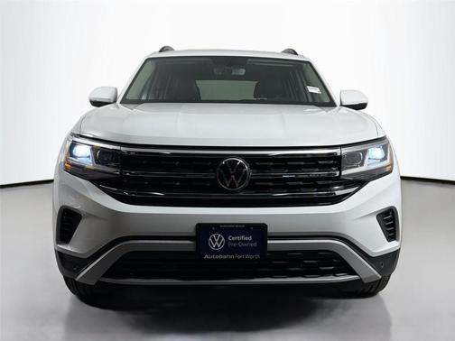 Pure White 2023 Volkswagen Atlas 2.0T SE w/ Technology