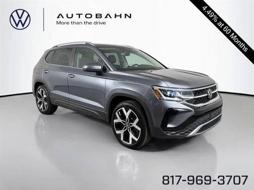 Platinum Gray Metallic 2023 Volkswagen Taos 1.5T SEL