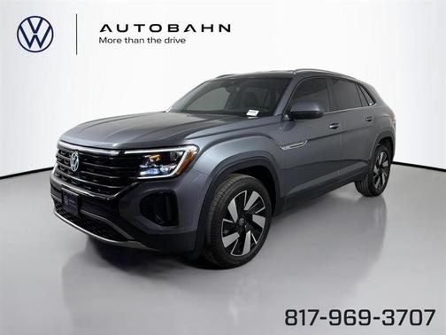 Platinum Gray Metallic 2024 Volkswagen Atlas Cross Sport 2.0T SE w/ Technology