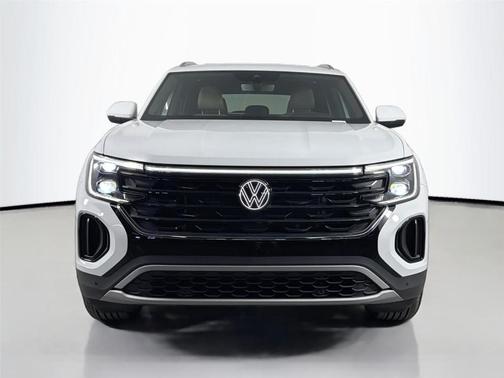 Pure White 2024 Volkswagen Atlas Cross Sport 2.0T SE w/ Technology