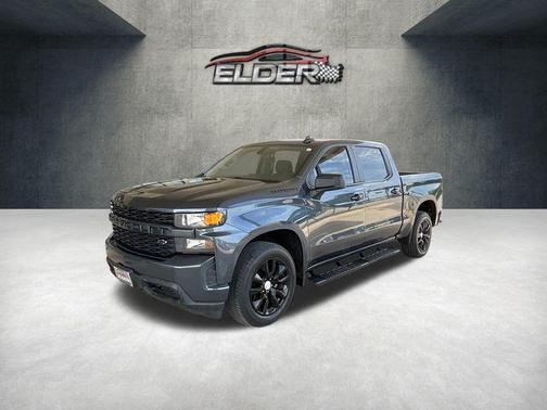 Shadow Gray Metallic 2021 Chevrolet Silverado 1500 Custom