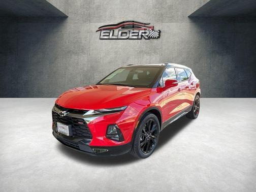 Red 2022 Chevrolet Blazer RS