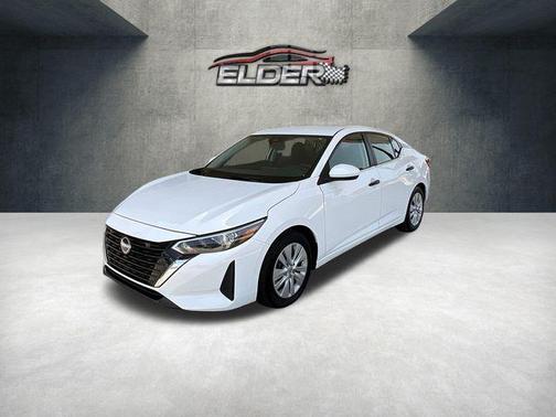 Cloud White 2025 Nissan Sentra S