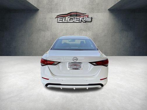 Cloud White 2025 Nissan Sentra S