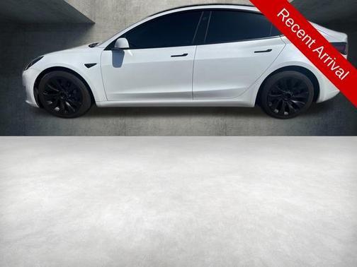 White 2023 Tesla Model 3 Base