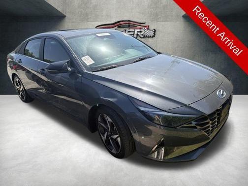 Gray 2023 Hyundai ELANTRA Limited