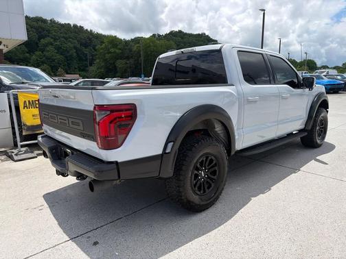 Space White Metallic 2025 Ford F-150 Raptor