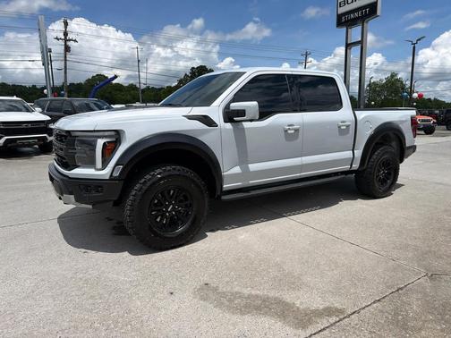 Space White Metallic 2025 Ford F-150 Raptor