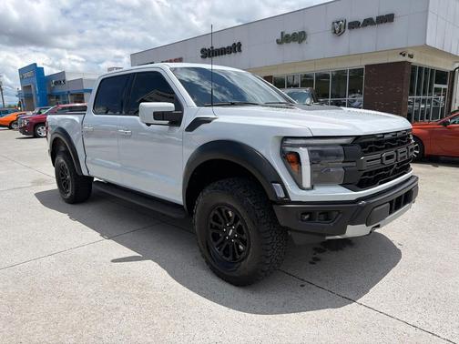 Space White Metallic 2025 Ford F-150 Raptor