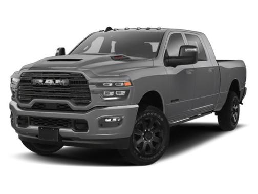 Ceramic Gray Clearcoat 2026 RAM 3500 Laramie Mega Cab 4x4 6'4' Box