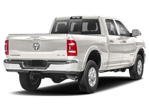 Pearl White 2021 RAM 2500 Laramie Crew Cab 4x4 6'4' Box