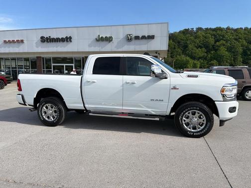 Bright White Clearcoat 2024 RAM 2500 Laramie Crew Cab 4x4 6'4' Box