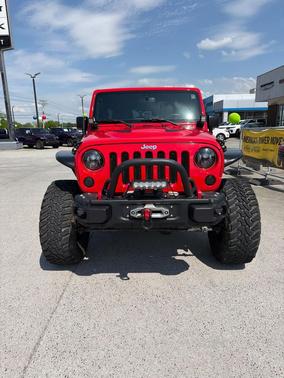Firecracker Red Clear Coat 2015 Jeep Wrangler Unlimited Rubicon