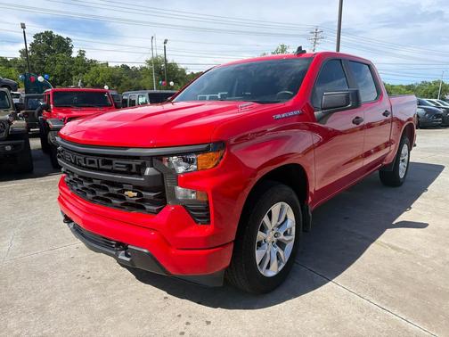 Red Hot 2024 Chevrolet Silverado 1500 Custom