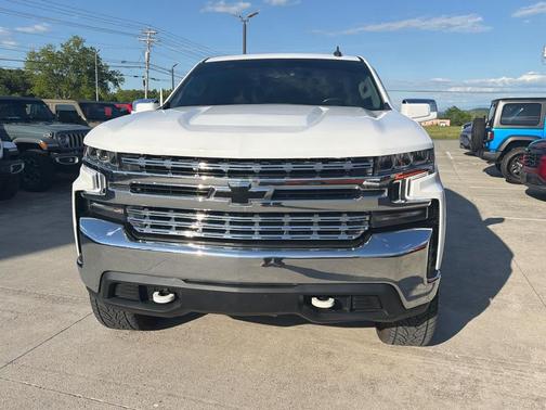 WHITE 2021 Chevrolet Silverado 1500 LT