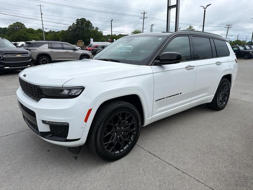 Bright White Clearcoat 2024 Jeep Grand Cherokee L Summit Reserve