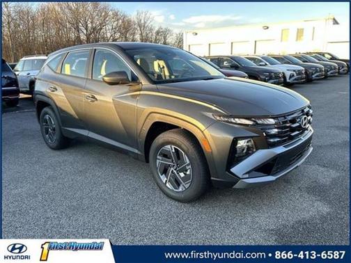 Amazon Gray 2026 Hyundai TUCSON Hybrid Blue SE SUV