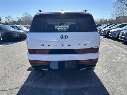 White 2026 Hyundai SANTA FE HEV Calligraphy