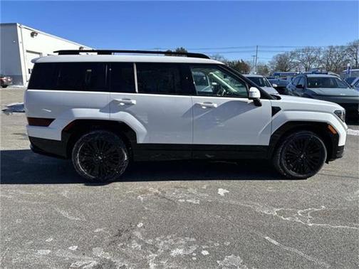 White 2026 Hyundai SANTA FE HEV Calligraphy