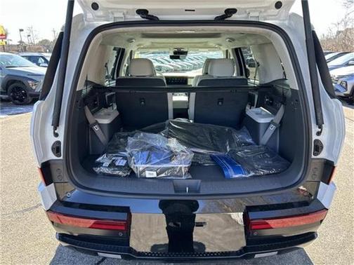 White 2026 Hyundai SANTA FE HEV Calligraphy