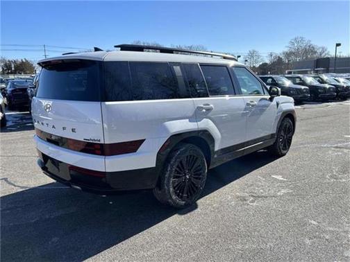 White 2026 Hyundai SANTA FE HEV Calligraphy